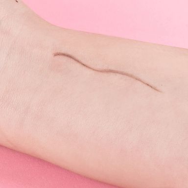 Lápiz para cejas con aplicador con punta delgada marrón -  Miniso