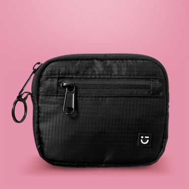 Monedero miniso tela de secado rápido negro -  Miniso