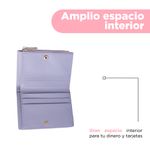 Cartera-para-mujer-metalase-rombo-morado-Miniso-4-28550