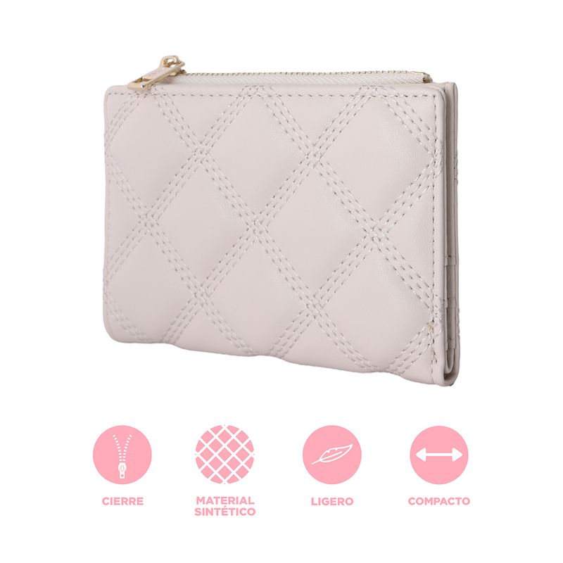 Cartera-para-mujer-metalase-rombo-blanco-sucio-Miniso-3-28552