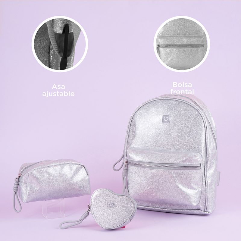 Mochila-de-moda-miniso-serie-moon-stars-glitter-plata-Miniso-6-28589