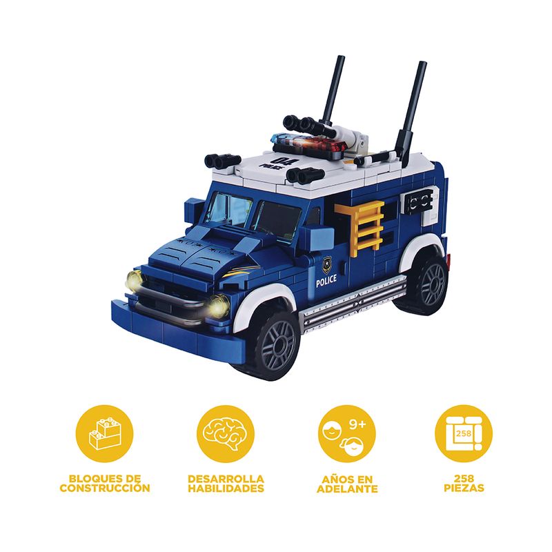 Bloques-veh-culos-de-policia-4-en-1-patrulla-serie-miniso-Miniso-3-28626