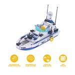 Bloques-veh-culos-de-policia-4-en-1-barco-policial-serie-miniso-Miniso-3-28627