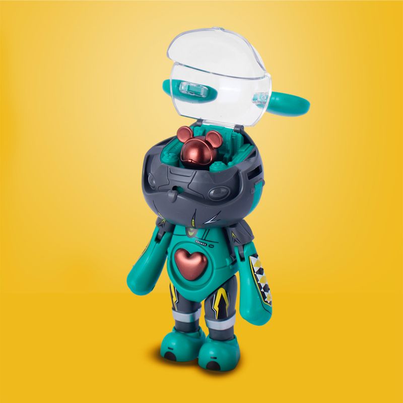 Set-para-jugar-serie-transformaci-n-oso-interestelar-verde-serie-miniso-Miniso-2-28633