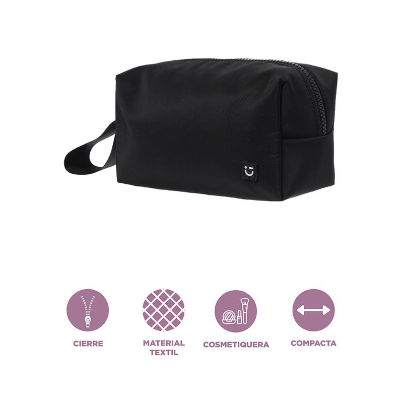 Cosmetiquera-basica-con-correa-lisa-negro-Miniso-3-28709