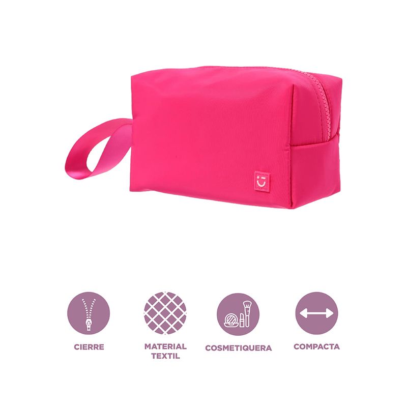 Cosmetiquera-basica-con-correa-lisa-fucsia-Miniso-3-28710