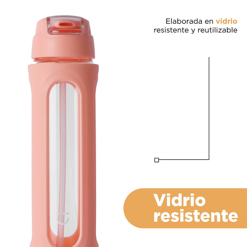 Tomatodo-de-vidrio-con-tapa-abatible-de-color-solido-con-pico-y-asa-580-ml-naranja-Miniso-6-28723