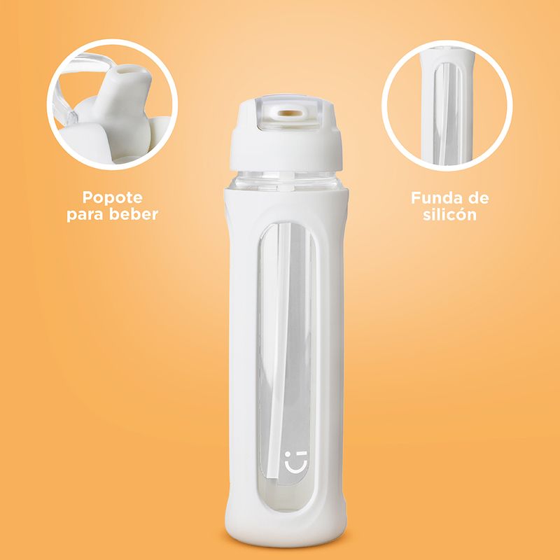 Tomatodo-de-vidrio-de-vidrio-con-tapa-abatible-de-color-solido-con-pico-y-asa-580-ml-blanco-Miniso-5-28724