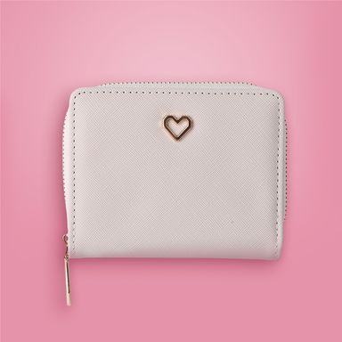 Cartera pequeña miniso blanco -  Miniso