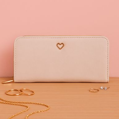 Cartera larga miniso blanco -  Miniso