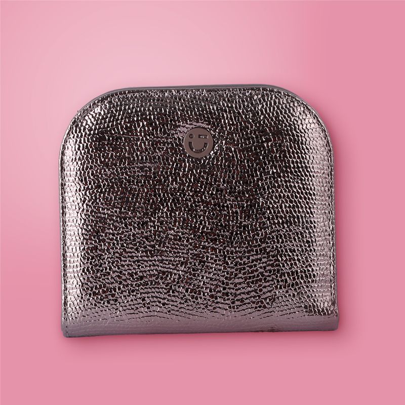 Cartera-corta-con-cierre-para-mujer-miniso-serie-shiny-gris-Miniso-2-28743