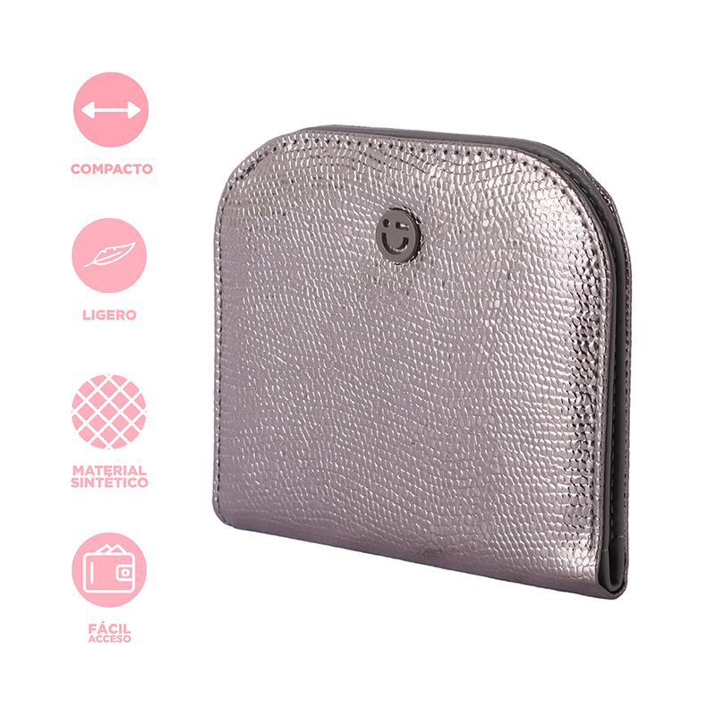 Cartera-corta-con-cierre-para-mujer-miniso-serie-shiny-gris-Miniso-3-28743