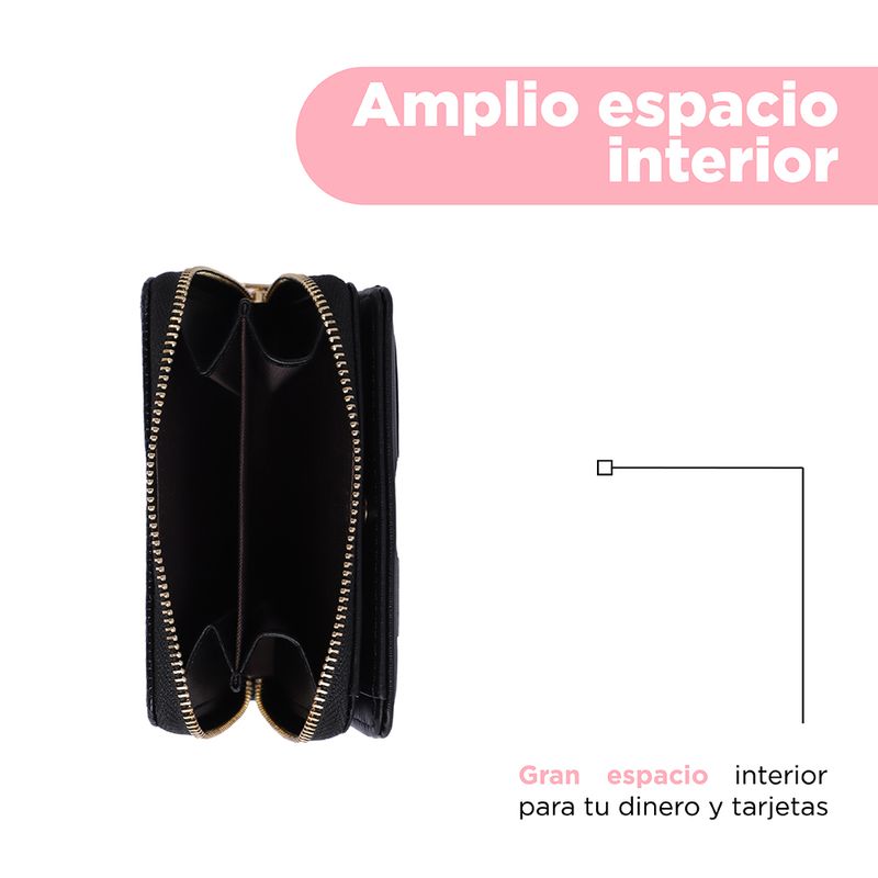Cartera-para-mujer-textura-granulada-negro-Miniso-4-28746