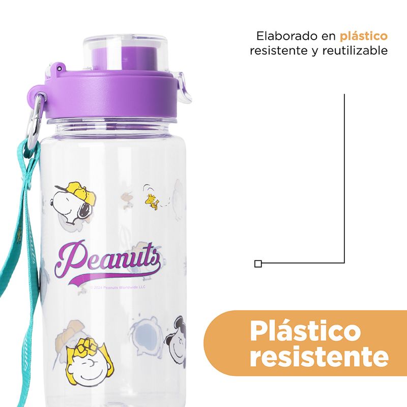 Vaso-de-plastico-con-correa-de-la-colecci-n-snoopy-de-640-ml-morada-Snoopy-6-28772
