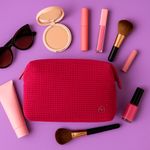 Cosmetiquera-tela-textura-cuadritos-peque-o-color-fucsia-Miniso-2-28784