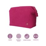 Cosmetiquera-tela-textura-cuadritos-peque-o-color-fucsia-Miniso-3-28784