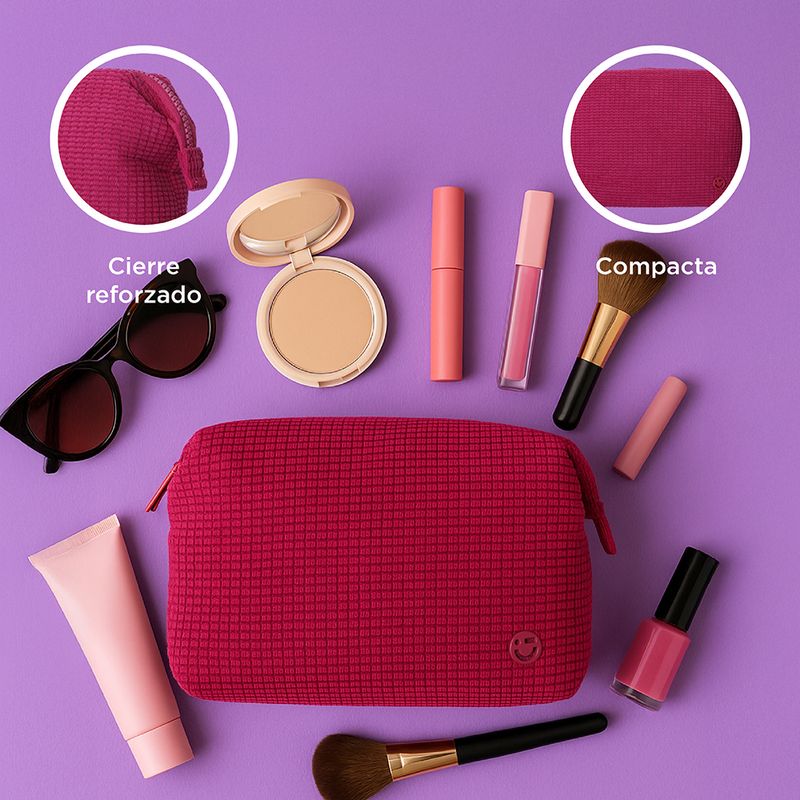 Cosmetiquera-tela-textura-cuadritos-peque-o-color-fucsia-Miniso-5-28784