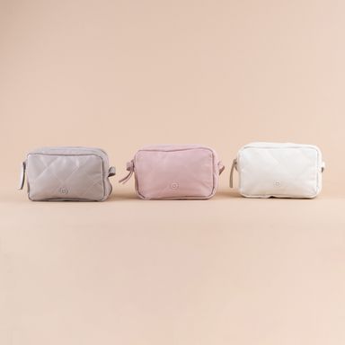 Bolsa crossbody cuadrada con cierre metalasse color gris -  Miniso