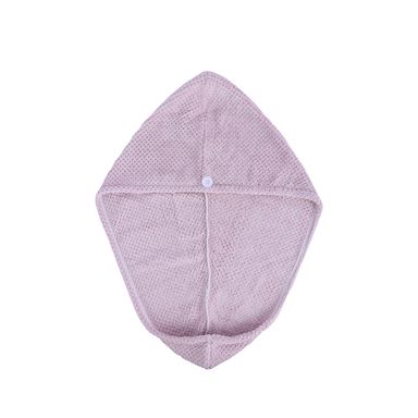 Toalla para cabello basica textutizada rosa -  Miniso