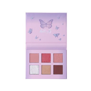Paleta de sombras de ojos de 6 tonos live vividly collection 02 -  Miniso
