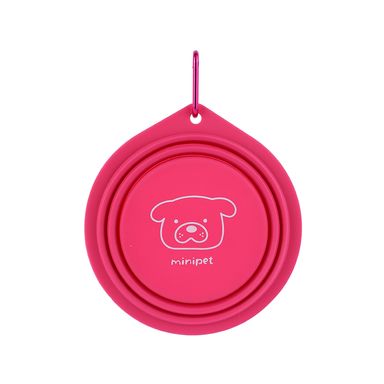 Comedero plegable rosa serie macaron 2.0 -  Miniso