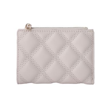 Cartera para mujer metalase rombo blanco sucio -  Miniso