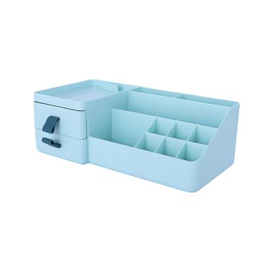 Organizador para plástico de maquillaje multifuncional azul serie miniso -  Miniso