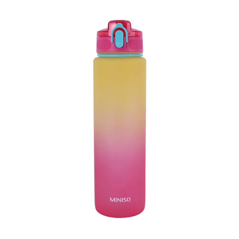 Tomatodo-de-pl-stico-colecci-n-colorida-degradado-con-correa-1-L-amarillo-y-rosa-Miniso-1-28595