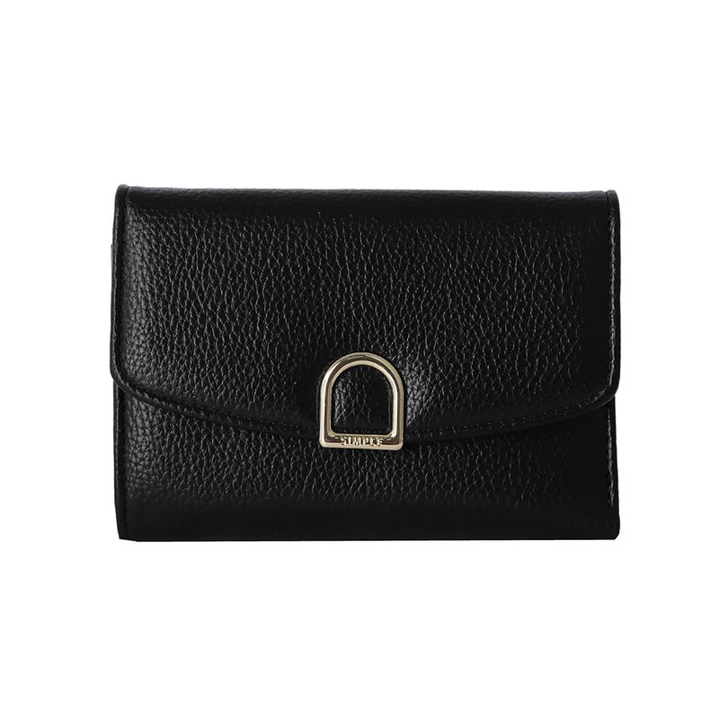 Cartera-para-mujer-miniso-hebilla-dorada-al-frente-negro-Miniso-1-28596