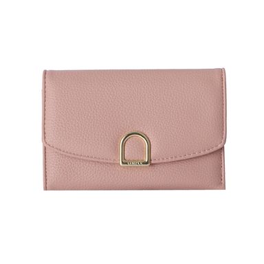 Cartera para mujer miniso hebilla dorada al frente rosa -  Miniso