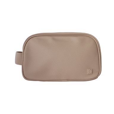 Cosmetiquera con asa craquelado color beige -  Miniso