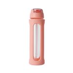 Tomatodo-de-vidrio-con-tapa-abatible-de-color-solido-con-pico-y-asa-580-ml-naranja-Miniso-1-28723