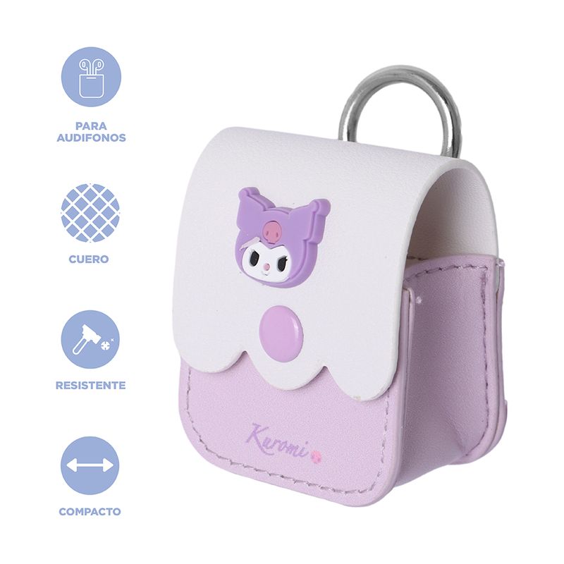 Estuche-para-aud-fonos-inal-mbricos-kuromi-sanrio-Sanrio-3-17548