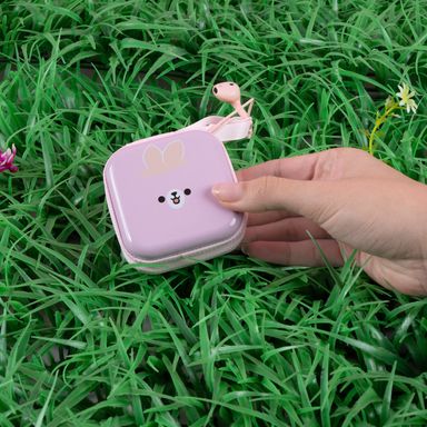 Audífonos con cable 3.5mm mini family modelo d14 bunny -  Miniso
