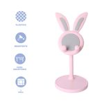 Soporte-para-celular-altura-ajustable-orejas-conejo-rosa-miniso-Miniso-3-21771