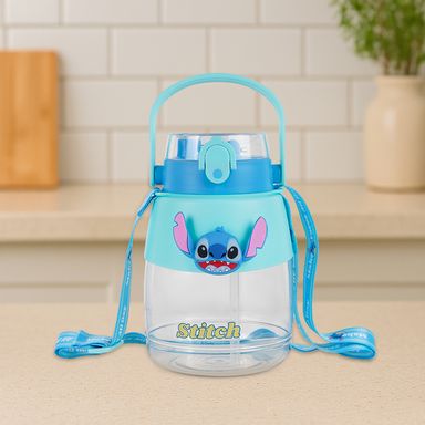 Tomatodo de plástico disney lilo stitch collection con correa para el hombro 1300 ml stitch -  Lilo & Stitch