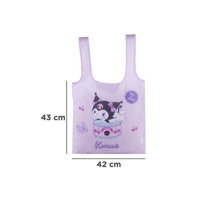 Organizador-para-viaje-bolsa-de-compras-plegable-kuromi-serie-sanrio-Sanrio-4-25405