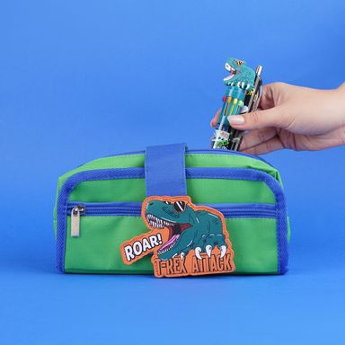 Cartuchera multifunción oxford serie dinosaurios -  Miniso