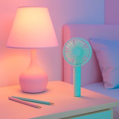 Ventilador de mano plegable miniso 1200 mah serie candy verde -  Miniso