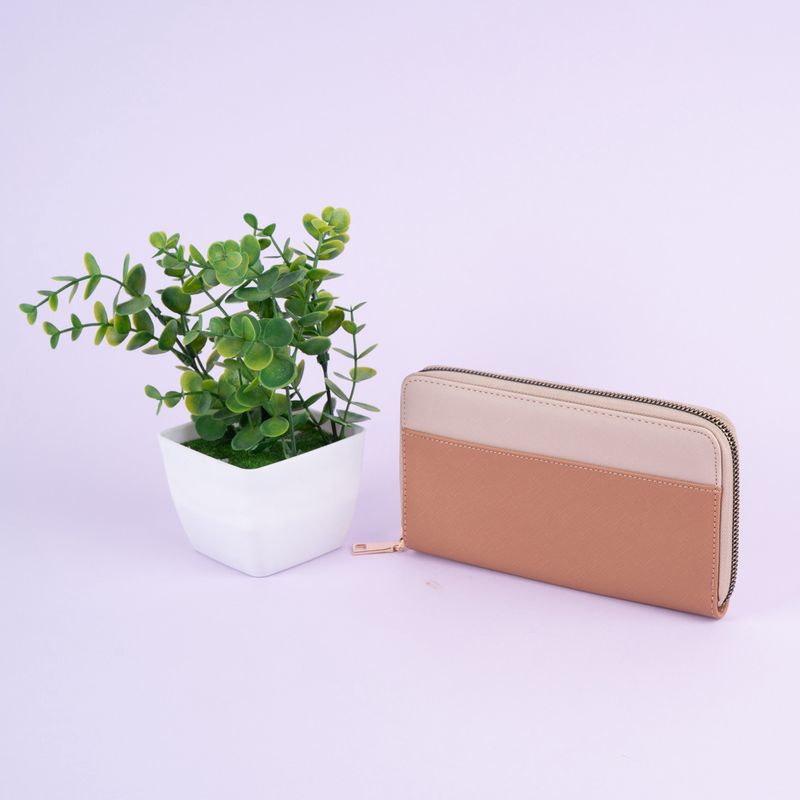 Cartera-mediana-para-mujer-miniso-bloques-de-color-caf-y-beige-Miniso-3-26017