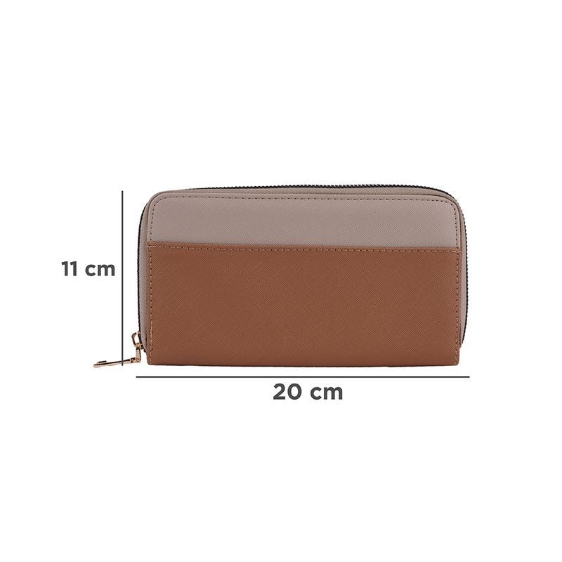 Cartera-mediana-para-mujer-miniso-bloques-de-color-caf-y-beige-Miniso-7-26017