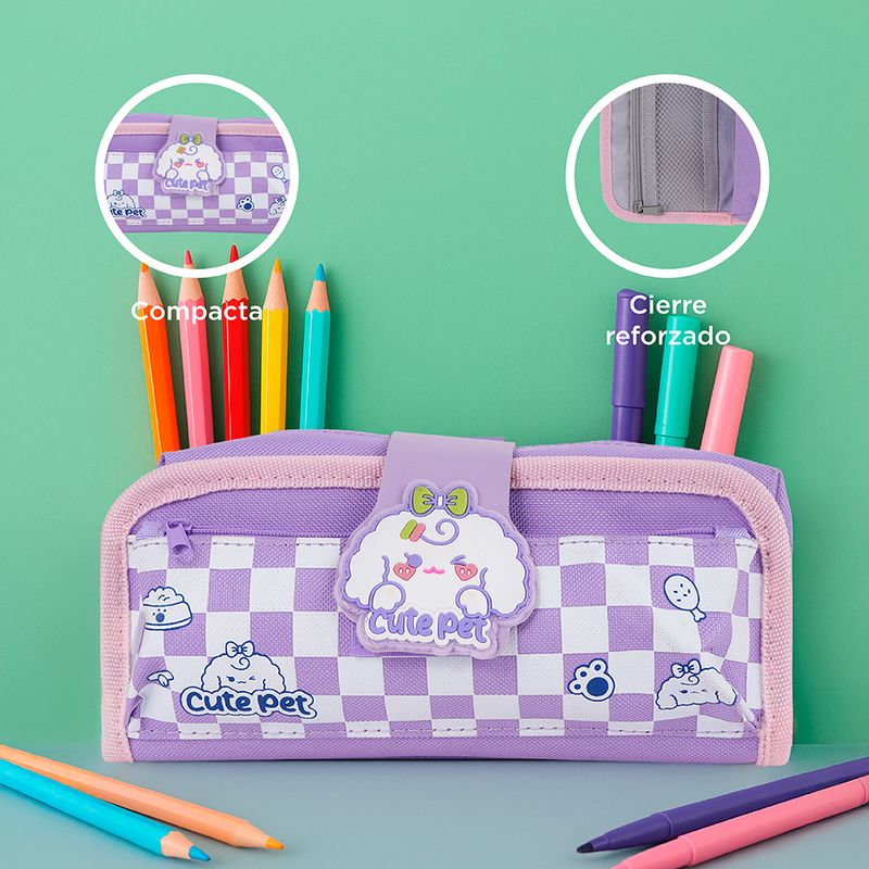 Cartuchera-grande-morado-serie-miniso-Miniso-5-25619