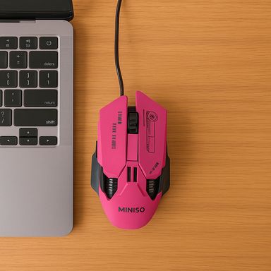 Mouse gaming mod x353 morado miniso -  Miniso
