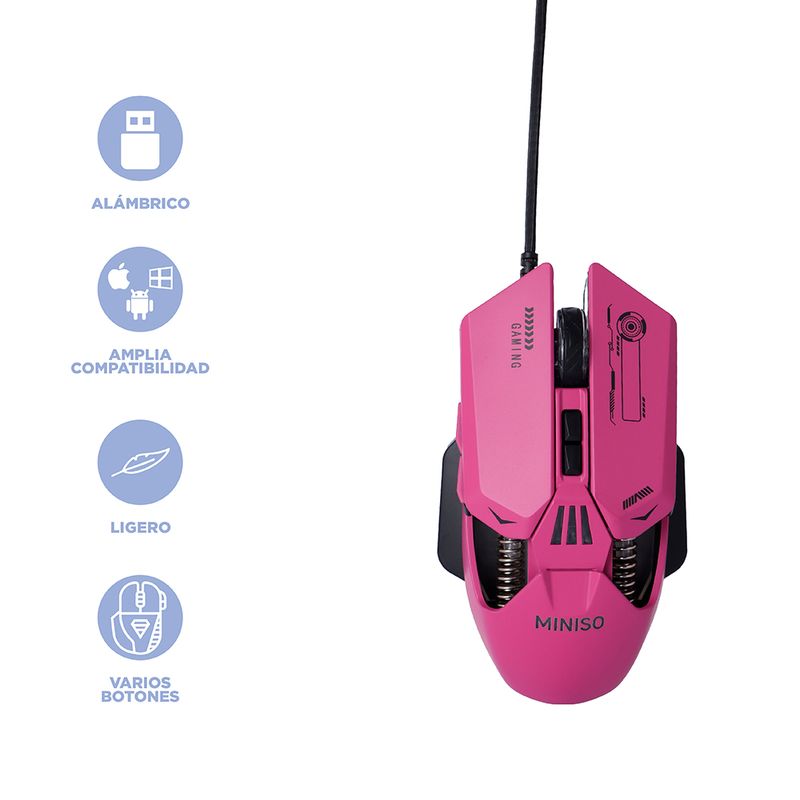 Mouse-gaming-mod-x353-morado-miniso-Miniso-3-28606