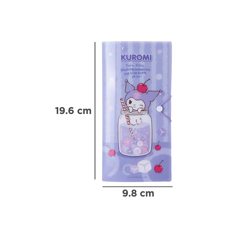 Porta-documentos-organizador-de-billetes-kuromi-serie-sanrio-Sanrio-4-28343