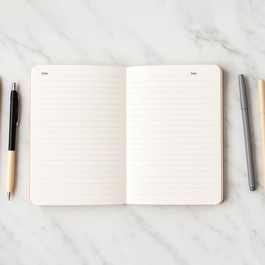 Libro tapa dura a5 80 hojas serie khaki -  Miniso