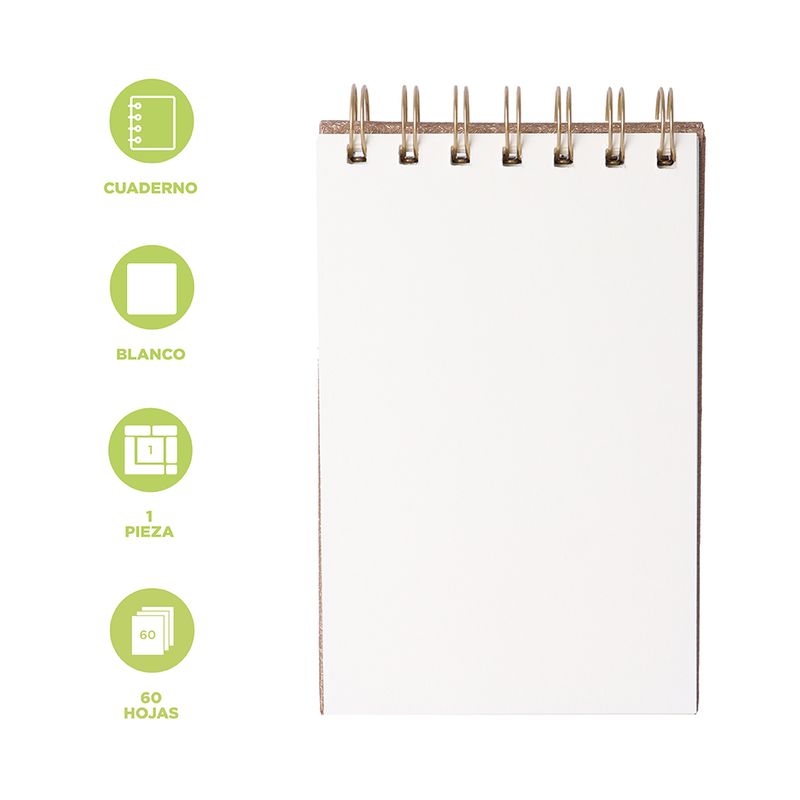 Libro-encuadernado-con-banda-dorada-60-hojas-9-5x14-5cm-serie-khaki-Miniso-3-28730
