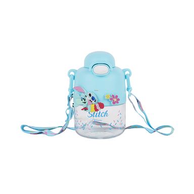 Tomatodo de plástico disney lilo stitch collection con correa para el hombro 550 ml stitch -  Lilo & Stitch