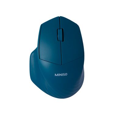 Mouse ergonómico inalámbrico silencioso modelo e703 azul miniso -  Miniso