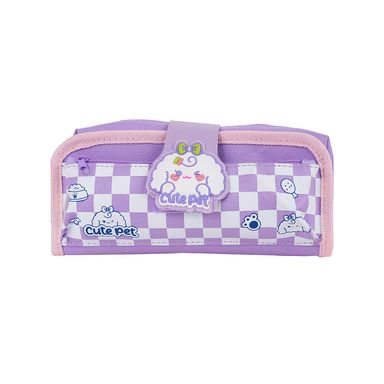 Cartuchera grande morado serie miniso -  Miniso